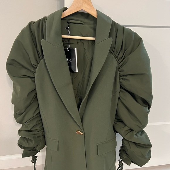 Brand New Aje Interlace Jacket and Pant set sz 8 - Picture 6 of 9